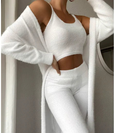 Fleece Loungewear 3-Piece Set