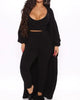 Fleece Loungewear 3-Piece Set