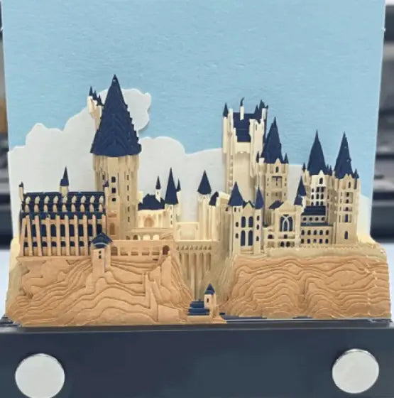 3D Magical Calendar Castle