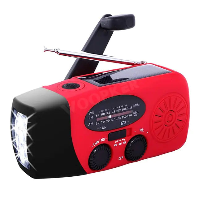 Multi-Use Emergency Radio & Flashlight