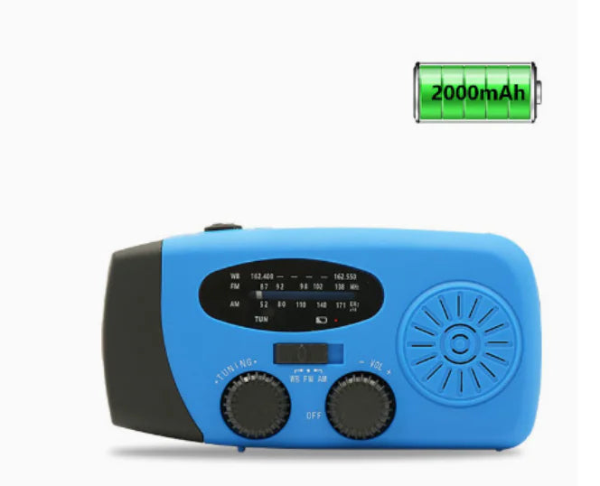 Multi-Use Emergency Radio & Flashlight