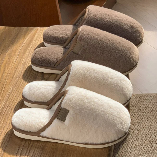 Winter Plush Non-Slip House Slippers