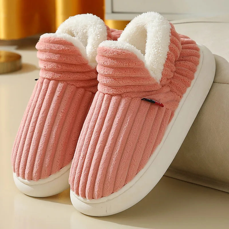 Warm Fur Slippers For Men and Women